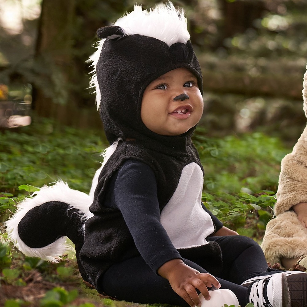 Pottery Barn Baby Skunk Halloween Costume